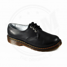 leather shoes KMM 3 holes black Liquid